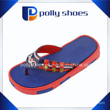 Promotional Heat Transfer Printing EVA Cartoon Flip Flop